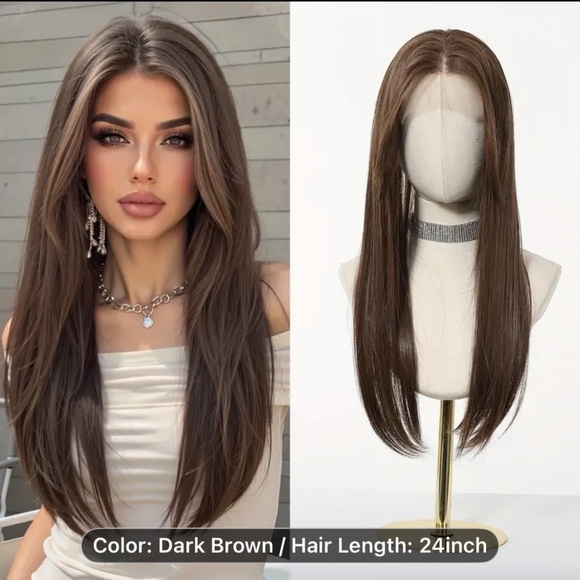 Haircube Other - 24”,  and a  14”  Luxury Front Lace Hair Toppers - with strap you get two!!